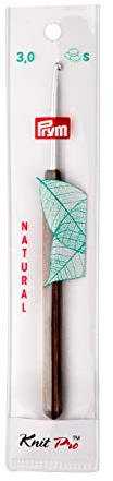 Prym 223512 Woll-Häkelnadel NATURAL 3,00 mm