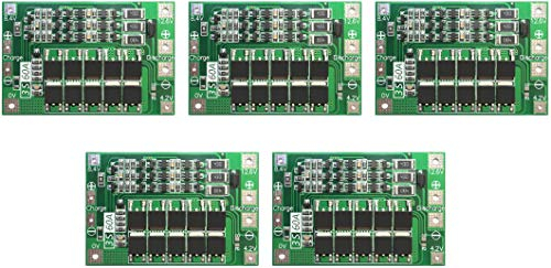5 Stück 3S 60A 11.1V 12.6V 18650 Lithium Batterie Schutzplatine Balance Version