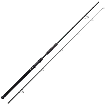 Madcat Black Deluxe 315cm 100-250g - Wallerrute zum Ansitzangeln, Rute zum Wallerfischen, Welsrute zum Abspannen, Angelrute für Waller, Stellfischrute