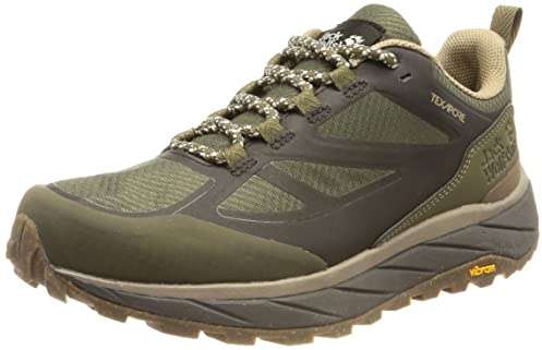 Jack Wolfskin Herren Terraventure Texapore Low M Walking-Schuh, Brown/Beige, 41 EU
