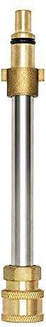 DERASL Hochdruckreiniger Adapter für Nilifisk Old, 1/4'' Quick Connect, Wascher Sprühstab Kupplung, Schnee Schaum Lanze Adapter, Schaumkanone Pistole Anschluss Fittings