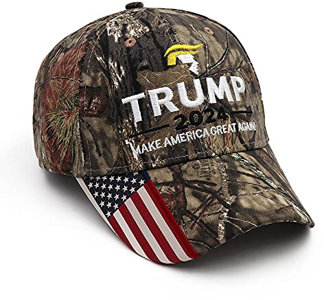 NDLBS Trump 2024 Hut Donald Trump Hat Take America Back MAGA USA Stickerei Verstellbare Baseballkappe, T8camo, 7-7 5/8