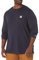 Carhartt Men's Force Relaxed Fit Midweight Long Sleeve Pocket T-Shirt, Navy, XL