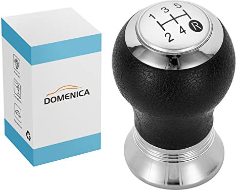 DOMENICA Pomo Palanca de Cambios Compatible de Toyota Corolla 2008, Auris, Yaris 2005-2010 (5 Velocidades)