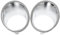 Doo Engy Zierring Nebelscheinwerfer Nebelscheinwerferblende Abdeckung Halter links und rechts für Mini R55 R56 R57 R58 bis 08.2010