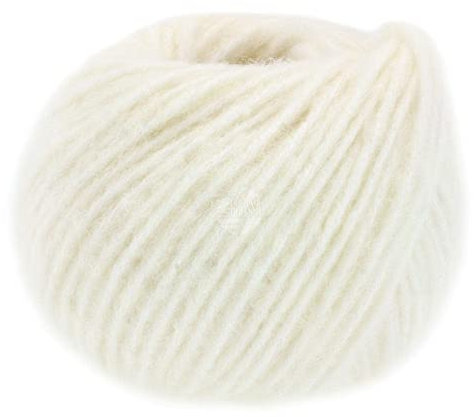 LANA GROSSA Ecopuno Chunky | Superleichtes, flauschiges Effektgarn mit Baby Alpaka | Handstrickgarn aus 33% Schurwolle (Merino) & 19% Alpaka | 50g Wolle zum Stricken & Häkeln | 70m Garn FB 111