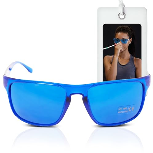 ARTZT Farbbrille für Neuroathletiktraining | Sportbrille Herren & Damen | Farbtherapiebrille für Augentraining | Sportsonnenbrille mit UV400 Schutz | Laufbrille | Fahrradbrille | Sport Sunglasses