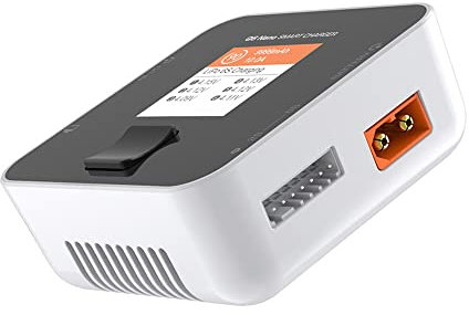 VOANZO RC Lipo Akku Ladegerät 9A 200W LCD Display Ladegerät Kompatibel Life Lilon LiPo LiHv 1~6S Pb1~12S NiMh/Cd1~16S für 1/10 RC Auto RC Boot Drohne