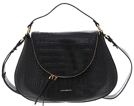 Coccinelle Sole Kroko Soft Handtasche Leder 32.5 cm