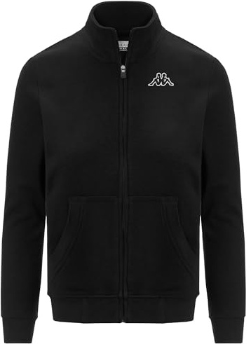 Kappa - Felpa con Zip, Donna, Cotone, Sportivo, Modello: Logo Zoe