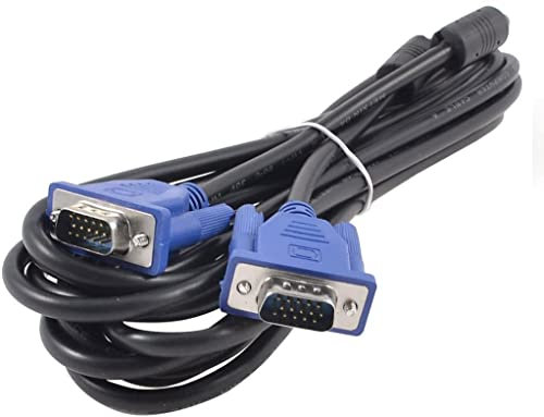XYWHPGV 5 metros 3 + 5 VGA 15 pines macho a macho Cable de monitor de computadora Cable de alambre(5849c fbaca 6b582 fa763 01479 0f371