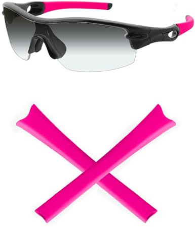 Mryok Chaussettes de rechange pour lunettes de soleil Oakley Radar Path Pitch, rose, taille unique