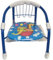 Kinderstuhl, Kinderstuhl, Stuhl aus Metall, Kinderstuhl, Kinderstuhl, gepolsterter Sessel mit Soundsitz, Kinderstühle mit Armlehnen (Hellblau)