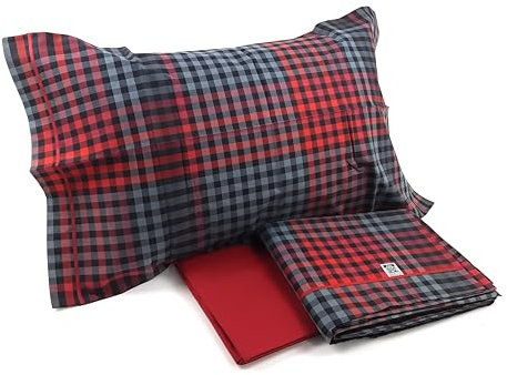 Bossi Lenzuola Matrimoniale Completo - Sotto con Angoli, 3 Pezzi