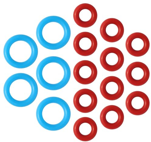 17Pcs Silicone O Rings Gasket Set Replacement Part for Espresso Machine BES900 BES920 BES980 BES990 Coffee Machine Install
