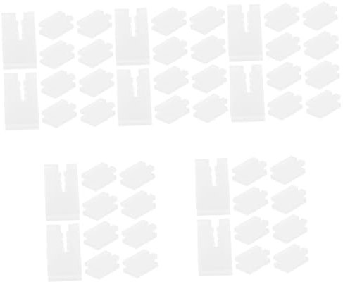 ULTECHNOVO 50 Pcs Radiator Protective Cover Radiator Bracket Reusable Inserts Radiator Hook Sleeve Reusable Radiator Bracket White Protective Case Plastic Steel