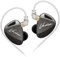 KZ Vader Triple Driver in-Ear Monitor Music Earphone,HiFi IEM with 4 Tuning Levels, 0.75mm Pins Wired Sport Earbud Headphones(High-Resolution Version, Without Mic)