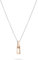 Liebeskind Berlin Halskette LJ-1541-N-45 Bicolor Silber, IP Roségold
