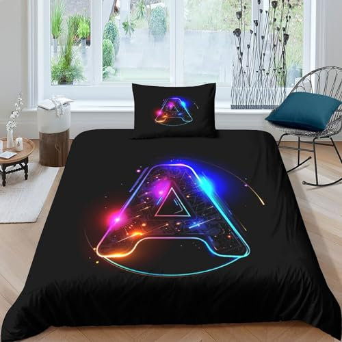 GZCVBDYUY Brief Bettbezug Bettwäsche Kinderbettwäsche Reißverschluss Mit Kissenbezug Betten Set Für Jugendliche Kinder Schlafzimmer Single(1Tier5x200cm)