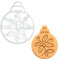 BAKERLOGY Weihnachten Stechpalme Christbaumschmuck Ausstechform - Weihnachtsbaumschmuck Ausstecher, Christbaumkugel Plätzchenausstecher, Weihnachtskugeln Keksausstecher