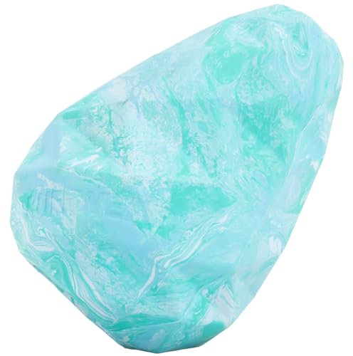 RUFFWEAR Gnawt-a-Cone Hundespielzeug, Tannenzapfen inspirierte Form, kaufestes Gummi-Hundespielzeug mit Erratischer Sprungkraft zum Engagieren und Belohnen, Futter- und Leckerli-Spender, Glacial Blue
