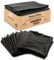 JeeJaan® 200 Black Bin Bags Heavy Duty – 200 Strong Bin Bags 80L for Rubbish – Bin Liners and Rubble Bags Heavy Duty For Kitchen,Office and Resturants Use (18x29x39)