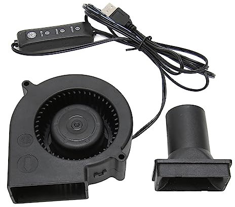 Ventilador USB de 3,8 Pulgadas, Modo de 3 Velocidades, 3800 RPM, 22 CFM, para Refrigeración Electrónica de PC, Color