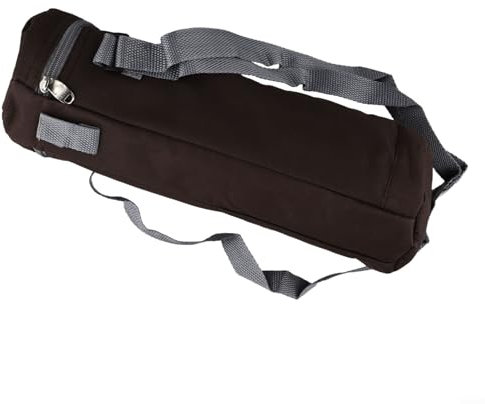 Borsa termica in tessuto Oxford, borsa termica per bottiglia d'acqua, con tracolla regolabile, per qualsiasi escursione (2 l, marrone)