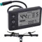 LAANCOO Bike Odometer,Speedometer for Bike Mph, 24V 36V 48V Lcd Display Bike Speedometer & Odometer, Waterproof Intelligent Bike Computer for Road Cyclists