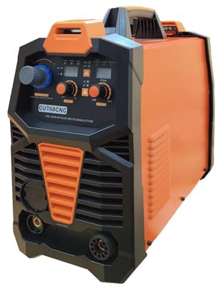 KONGMM Plasmaschneider, CNC Non-HF Arc CUT60 CNC-Plasmaschneider 110/220 60A IGBT-Maschine mit geradem PT60/PTM60-Brenner, einfaches Schneiden, 25 mm für Edelstahl, Stahl und Aluminium(CUT60-PT60)