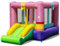 COSTWAY Castillo Hinchable para Niños, Castillo Hinchable Grande con Tobogán y Aro de Baloncesto, Casa de Salto Inflable para Fiesta, Insuflavel Criança en Interior y Exterior (sin Soplador)