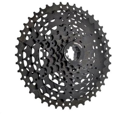 HUASRCFP Passend für Sunshine 8-Gang-Freilaufkassette 11-25T 28T 32T 40T 42T HG-Freilauf für MTB-Mountainbike 8V Fahrrad Kassette Zahnkranz Kassette(8S 11-40T Black)