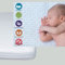 Matratzenschoner aus Baumwolle für Babykrippe | 35 x 75 cm | Wasserdicht |Atmungsaktiv | mit Gummi verstellbar | Anti bakteriell | 2 Stück