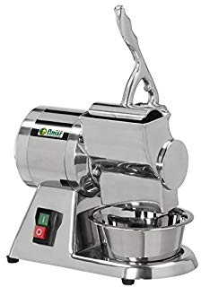 Fimel grattugia Formaggio GR8/D elettrica Misure di ingombro 270x330xh310 mm Peso 8 kg, 220V/50HZ Potenza 0,5 HP Assorbimento 0,37 Kw