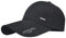 FEOYA - Casquette de Baseball Sports Homme Femme avec Visière Longue Séchage Rapide Chapeau de Soleil Lègére Respirant Couleur Noir