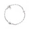 Amen Rosary Cross Rosenkranz Armband aus 925er Silber hergestellt, mit Zirkoniasteinen verziert, Länge: 18 cm + 2 cm, BROBZ3
