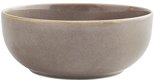KAHLA Homestyle Schüssel 16 cm desert sand rustikales Geschirr aus Porzellan mit Steingut- und Keramiklook Suppenschale und Salatschüssel Buddha-Bowl Pokebowl Porridge Schüssel rund grau