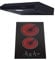 SIA 30cm Black 2 Zone Electric Domino Ceramic Hob & 60cm Visor Cooker Hood Fan