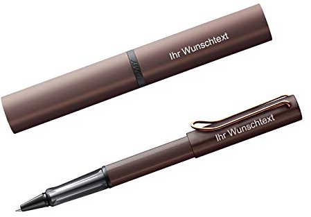 Lamy Tintenroller Lx Modell 390, inkl. Laser-Gravur, Farbe Marron