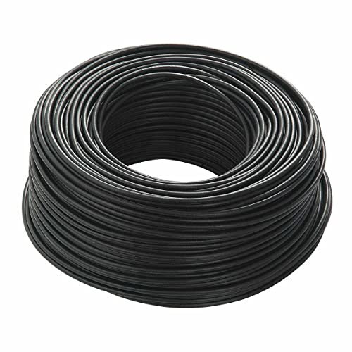 FILO CAVO ELETTRICO UNIPOLARE 1x6 MMQ 6 FS17 CORDINA nero VARIE MISURE (15 Metri)