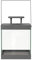Blomus Laterne Finca Klein, Indoor Laterne, Windlicht, Stahl pulverbeschichtet, Glas klar, Steel Gray, 30.5 cm, 66178