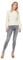 ONLY Damen Onlblush Life Mid Sk Tai918 Noos Jeans, Light Grey Denim, M / 32L EU