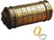 Cryptex Boîte à Puzzle Da Vinci Code Mini Serrure Cryptex avec Compartiments cachés pour Anniversaire, Saint-Valentin, Cadeau d'anniversaire mystérieux pour la Famille et Les Amis