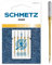 SCHMETZ | 5 Nähmaschinennadeln | Gold Jeans | 130/705 H-JT | Nadeldicke 90/14 | Geeignet für das Vernähen von Jeans und ähnlichen Stoffen | auf jeder gängigen Haushaltsnähmaschine einsetzbar
