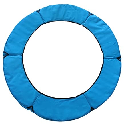 Supatmul Trampolin Randabdeckung Federabdeckung Ø140cm UV-beständig reißfest Federabdeckung Randschutz Sicherheitsmatte Trampolinzubehör, Blau