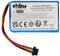 vhbw Akku kompatibel mit Tomtom Go 5200 GPS Navigation Navi (1100 mAh, 3,7 V, Li-Ion)