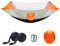 Belle Vous Tragbare Einzelperson Hängematte Outdoor mit Moskitonetz - Fallschirm-Nylon Hängematte Moskitonetz, Baumgurten & Karabinern - Leichte Hängematte Reise für Rucksacktouren, Camping & Wandern