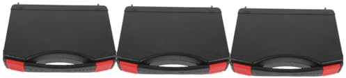 OSALADI 3 Pièces Boîte De Rangement D'outils Malette Outils Caisse a Outil Outillage Mecanique Auto Mallette De Transport Voyage Difficile Plastique