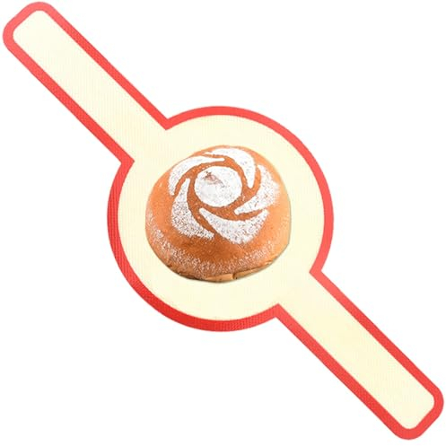 Silicone Long Handled Sling Silicone Dutch Oven Liner,Multifunctional Silicone Baking Mat Tool,Reusable Heat Resistant Dough Drop Tool for Cooking Bakeware Mat Microwave Oven Replace Parchment Paper