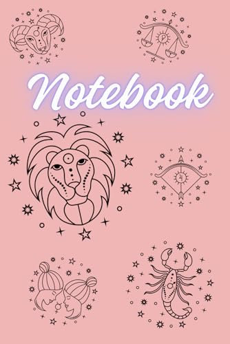Twelve Zodiac Signs Notebook